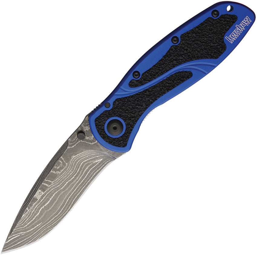 KS1670NBDAM Blur Linerlock A/O Blue Dam
