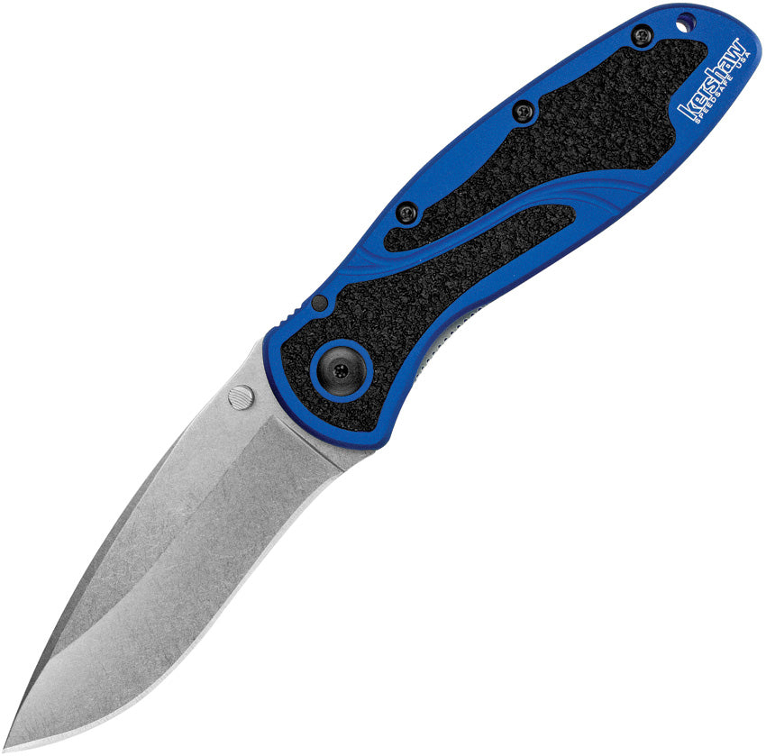 KS1670NBSW Blur Linerlock A/O Marineblau