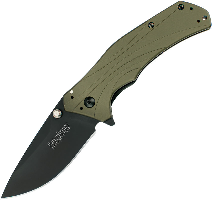 KS1870OLBLK Kershaw Knockout Olive/Black