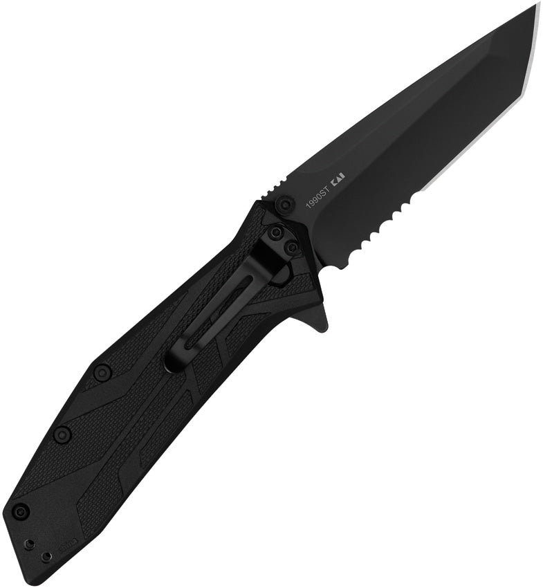 KS1990ST Brawler Linerlock A/O Schwarz