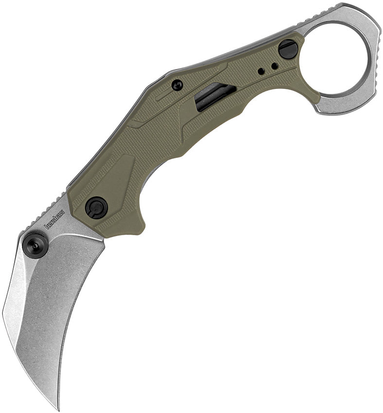 KS2064ODSW Outlier Linerlock A/O Grün