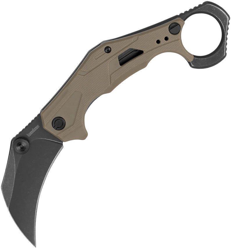 KS2064TANBW Outlier Linerlock A/O Tan