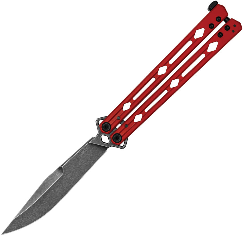 KS5150RDBW Lucha Butterflymesser Rot