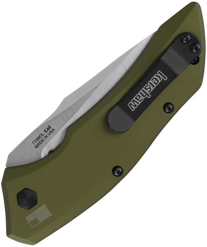 KS7100OL Auto Launch 1 Button Lock Oliv