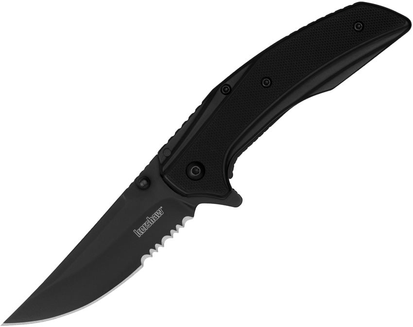 KS8320BLKST Outright Framelock A/O Blk PS