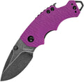KS8700PURBW Shuffle Linerlock Purple BW