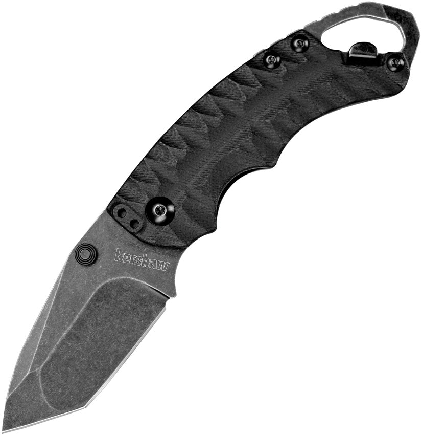 KS8750TBLKBW Shuffle II Linerlock Blackwash