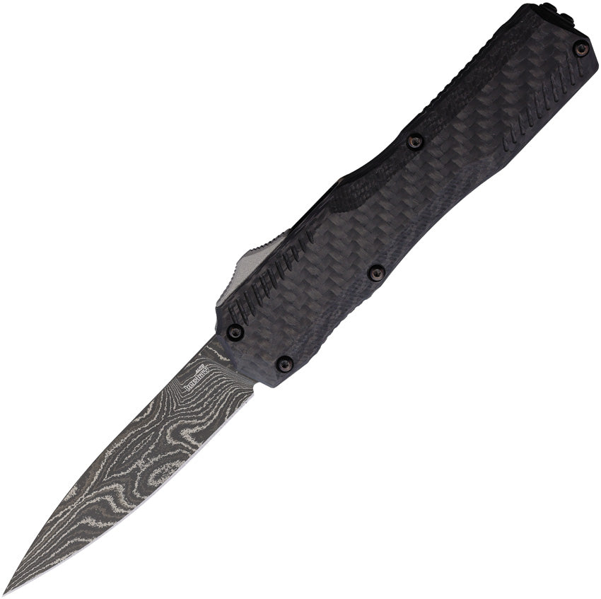 KS9000CFDAM Auto Livewire OTF CF Damascus