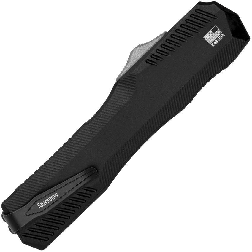 KS9000DAM Auto Livewire OTF Damascus