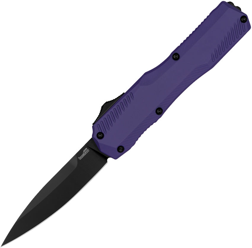 KS9000PURBLK Auto Livewire OTF Purple Black
