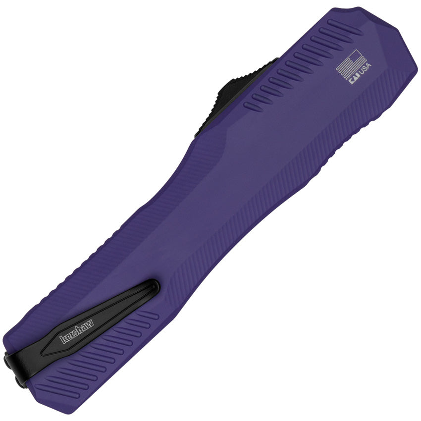 KS9000PURBLK Auto Livewire OTF Purple Black