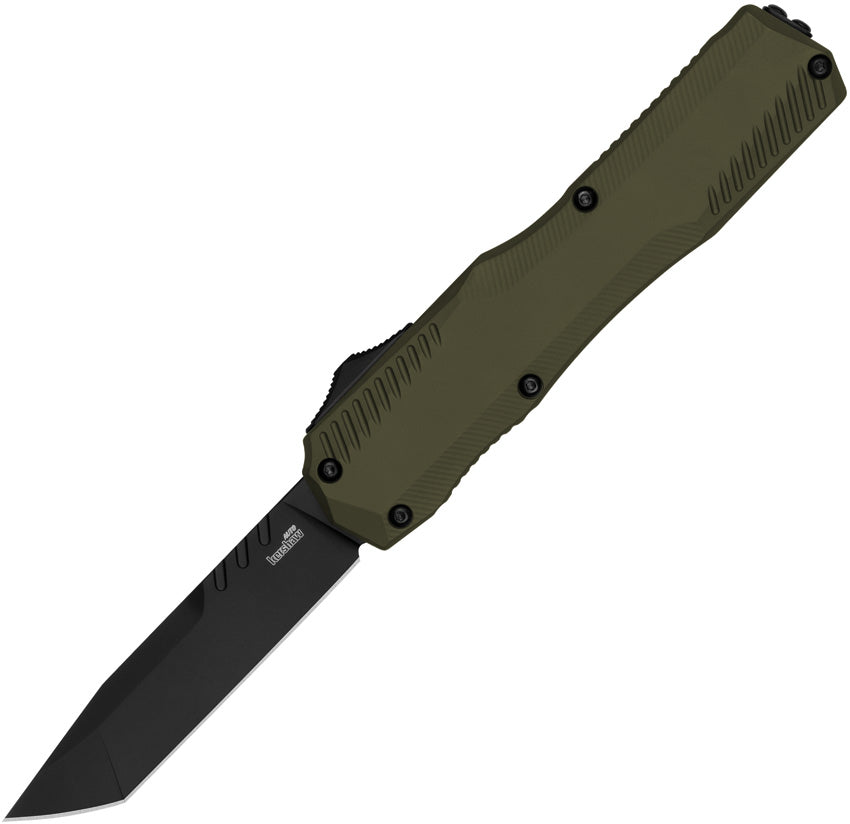 KS9000TOLBLK Auto Livewire OTF Tanto Grn