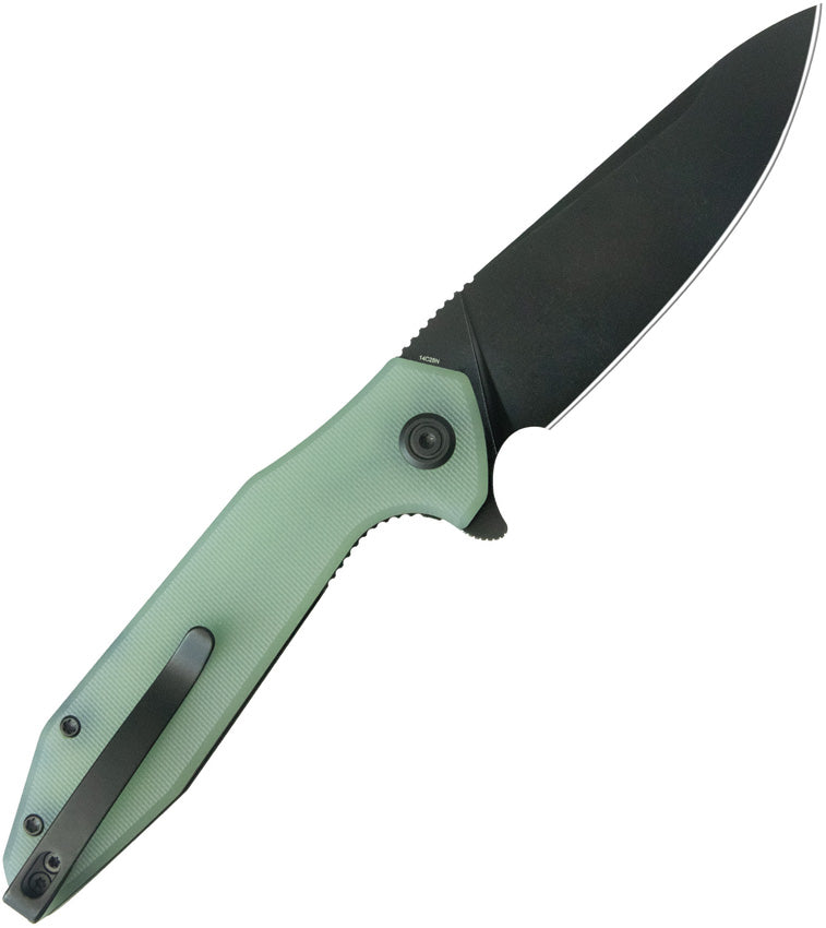 KUB117O Kubey Nova Linerlock Black Jade