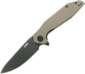 KUB117P Kubey Nova Linerlock Black Beige