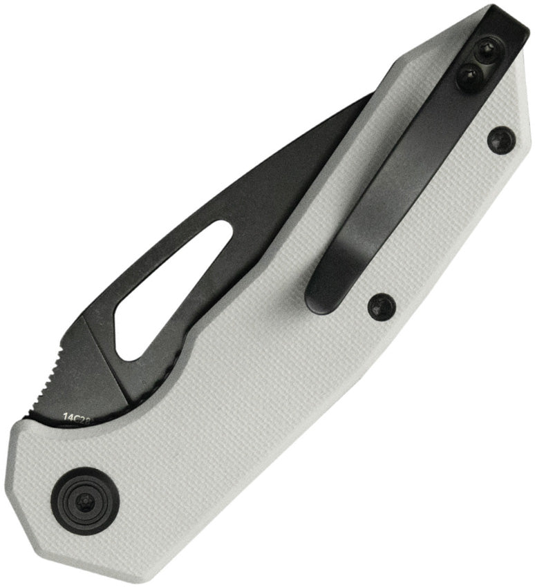 KUB122Z Kubey Coeus Linerlock White