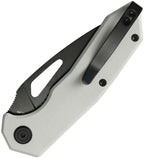 KUB122Z Kubey Coeus Linerlock White