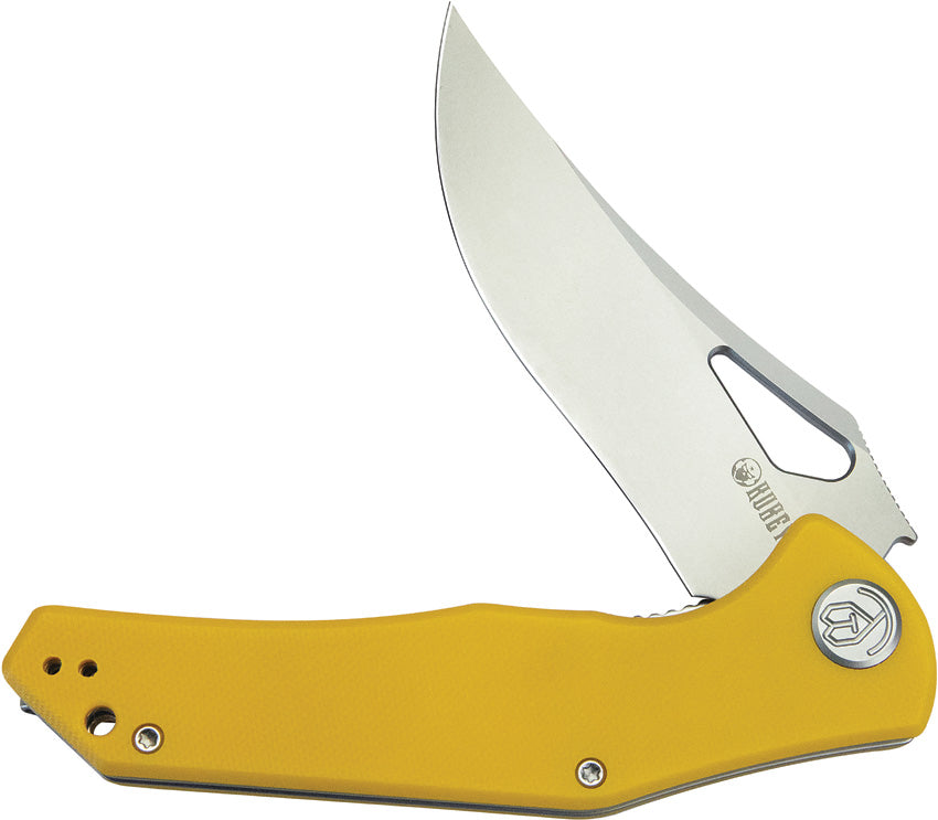 KUB149G Kubey Phemius Linerlock Yellow