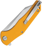 KUB158S Kubey Flash Linerlock Yellow