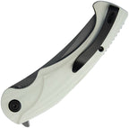 KUB173J Kubey Scimitar Linerlock White