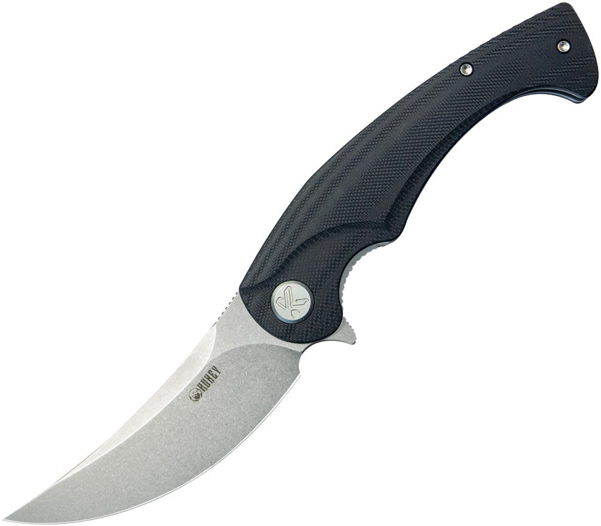 KUB173K Kubey Scimitar Linerlock Black