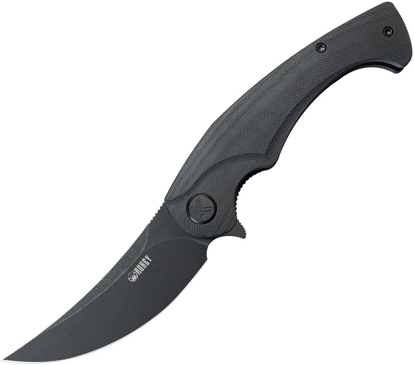 KUB173L Kubey Scimitar Linerlock Black