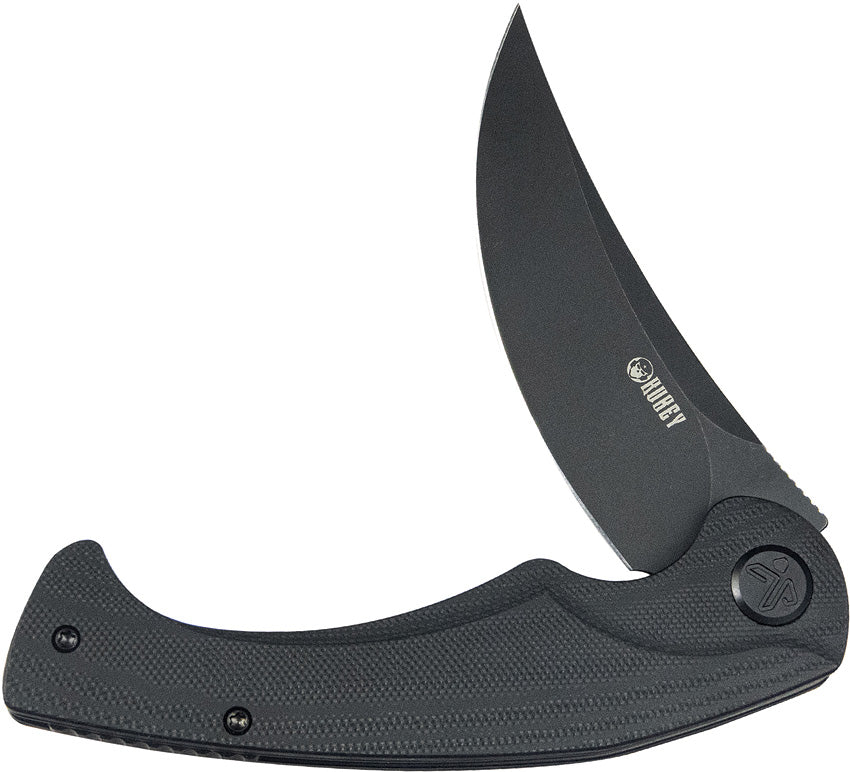 KUB173L Kubey Scimitar Linerlock Black