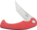 KUB175E Kubey Scimitar Linerlock Tanto Red