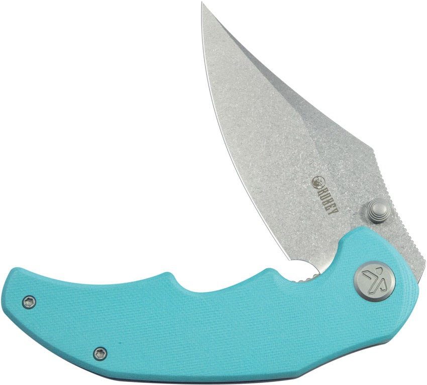 KUB181B Kubey Ceto Camp Linerlock Blue