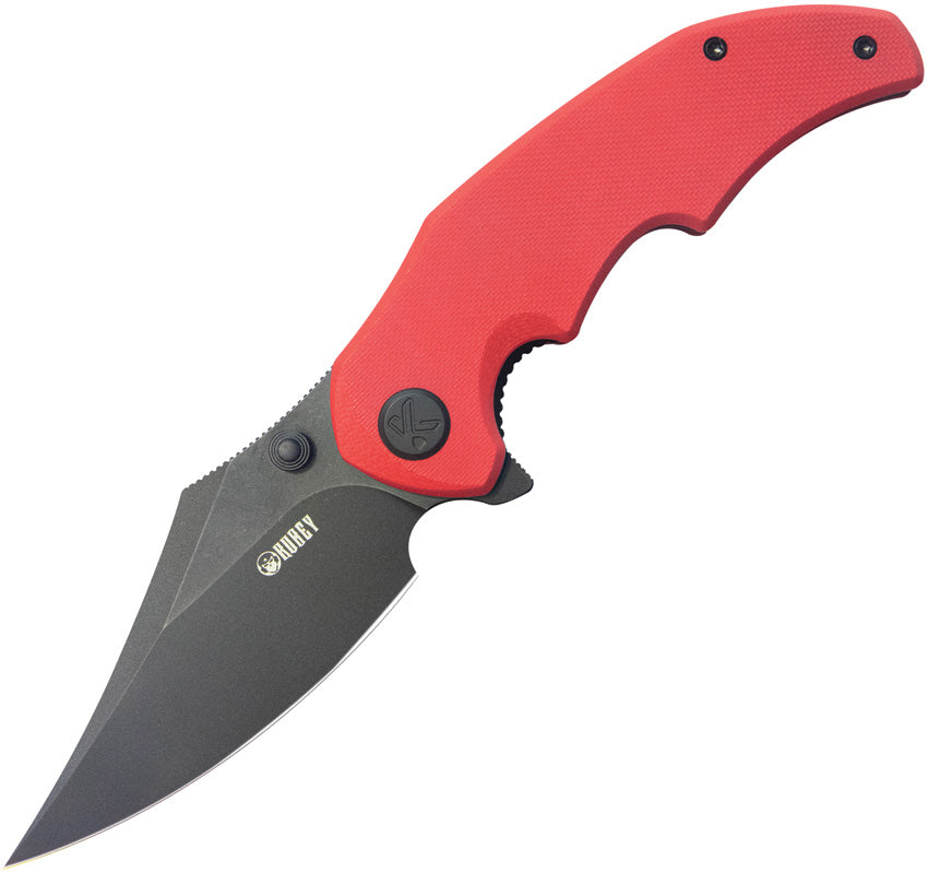 KUB181E Kubey Ceto Camp Linerlock Red G10