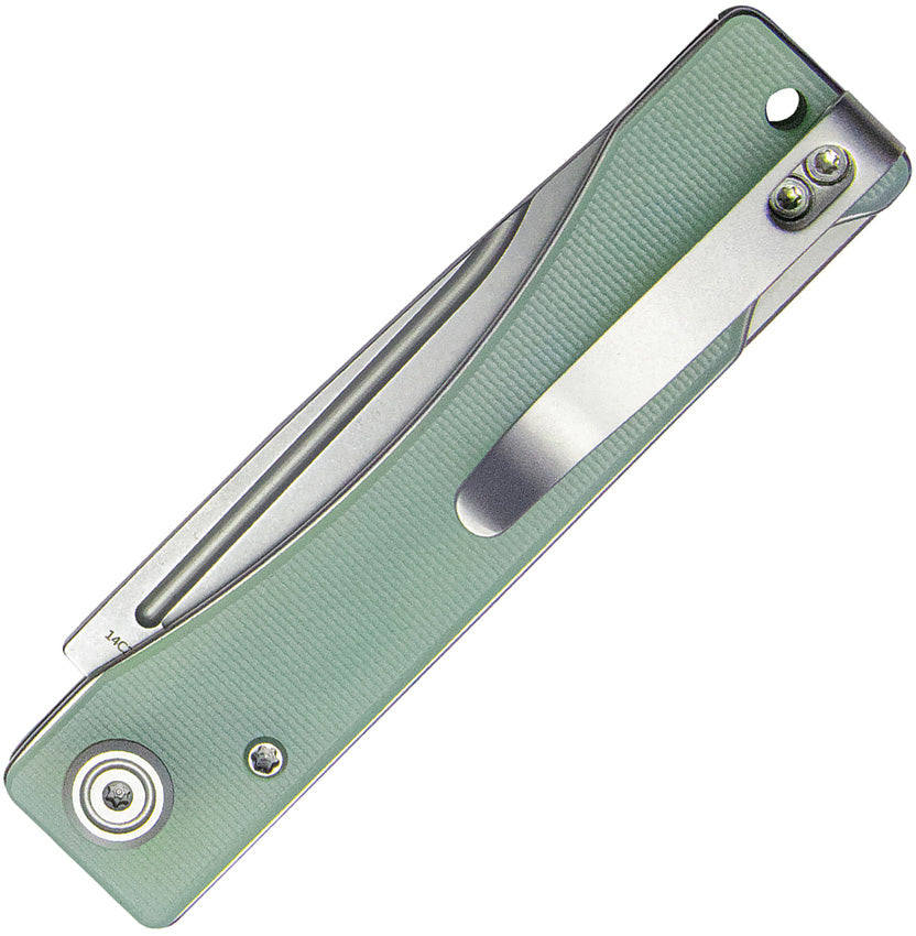 KUB2102B Kubey Akino Lockback Jade G10