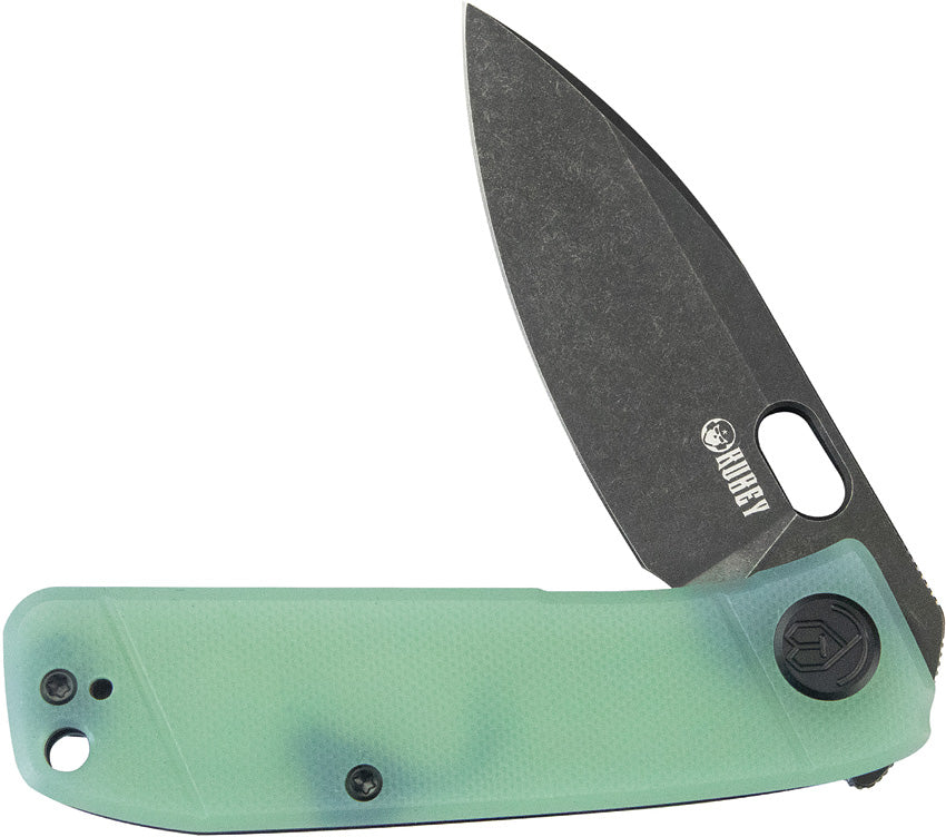 KUB2104C Kubey Hyde Linerlock Jade Black