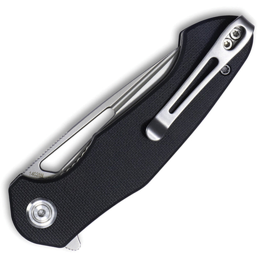 KUB210E Kubey Dugu Linerlock Black G10