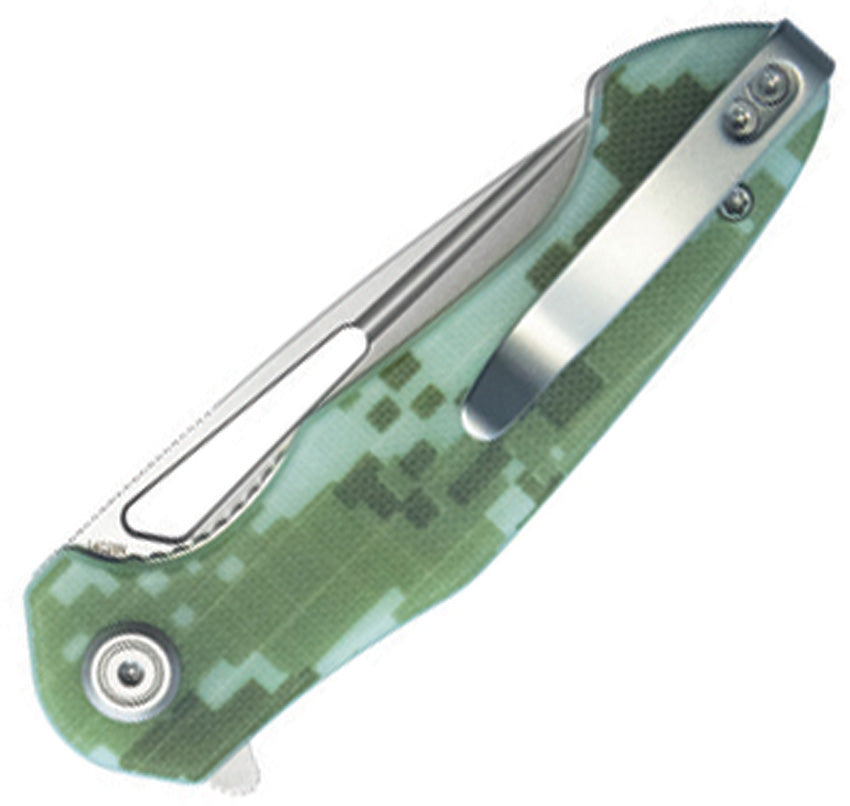 KUB210H Kubey Dugu Linerlock Camo G10