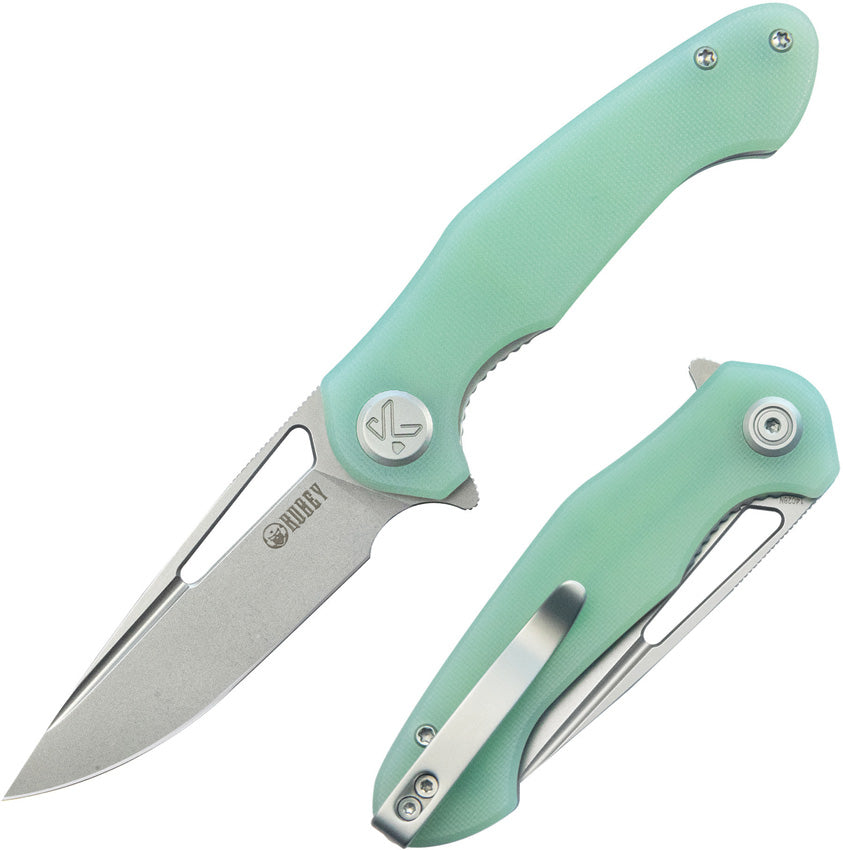 KUB210I Kubey Dugu Linerlock Jade G10