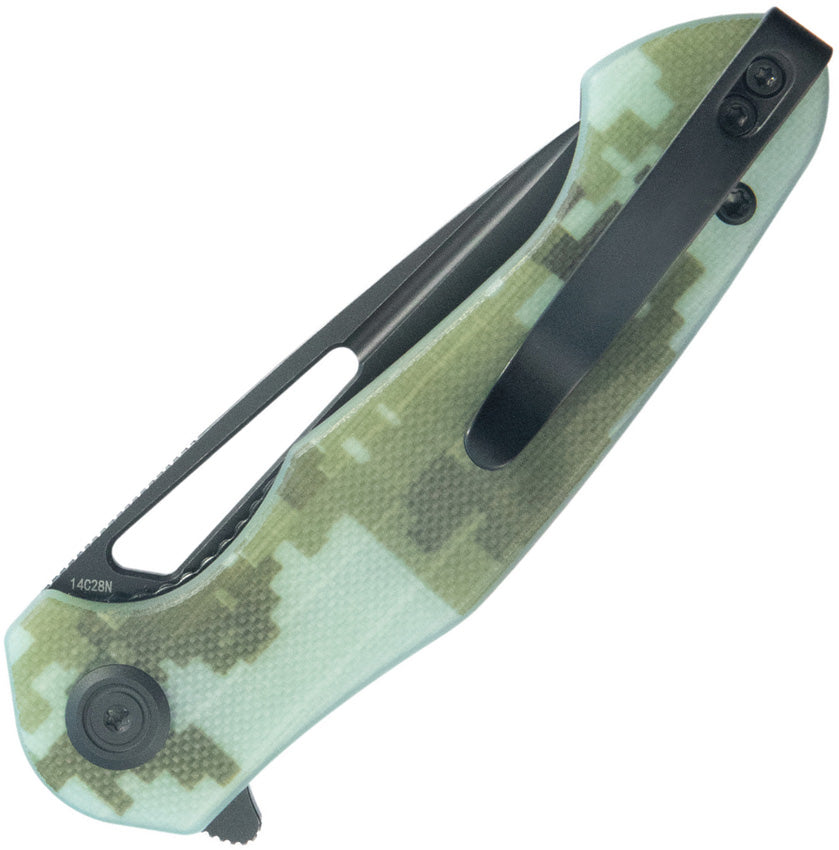 KUB210L Kubey Dugu Linerlock Camo G10