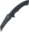 KUB212D Kubey Anteater Linerlock Blackwash