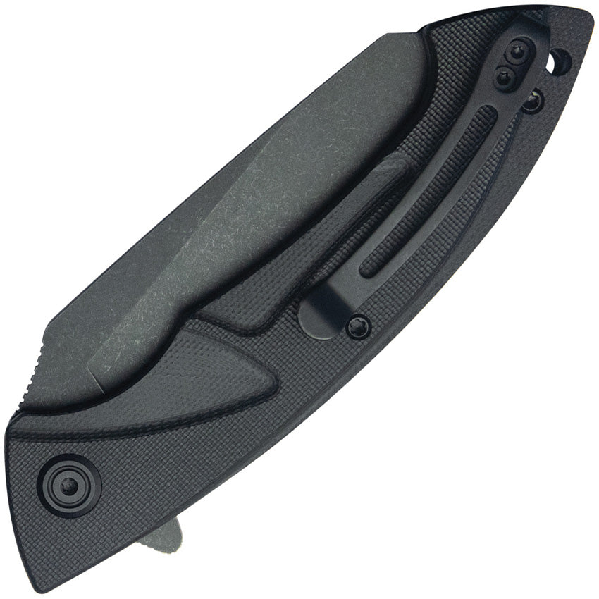 KUB212D Kubey Anteater Linerlock Blackwash