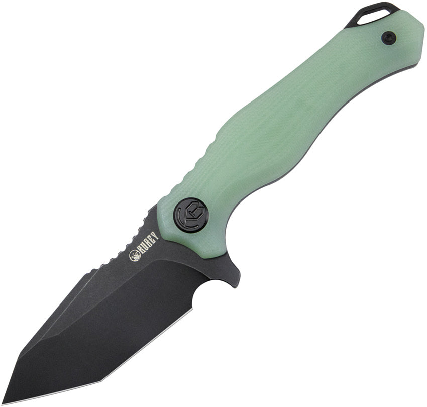 KUB230D Kubey Golf EDC Fixed Blade Jade