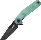 KUB237F Kubey Carve Nest Linerlock Jade