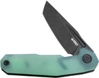 KUB237F Kubey Carve Nest Linerlock Jade