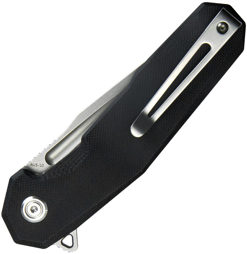 KUB237G Kubey Carve Nest Linerlock Black