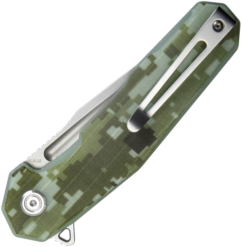 KUB237H Kubey Carve Nest Linerlock Camo