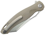 KUB239J Kubey Drake Linerlock Tan G10