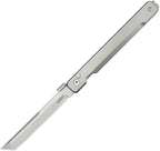 KUB243A Kubey Prism Button Lock Titanium