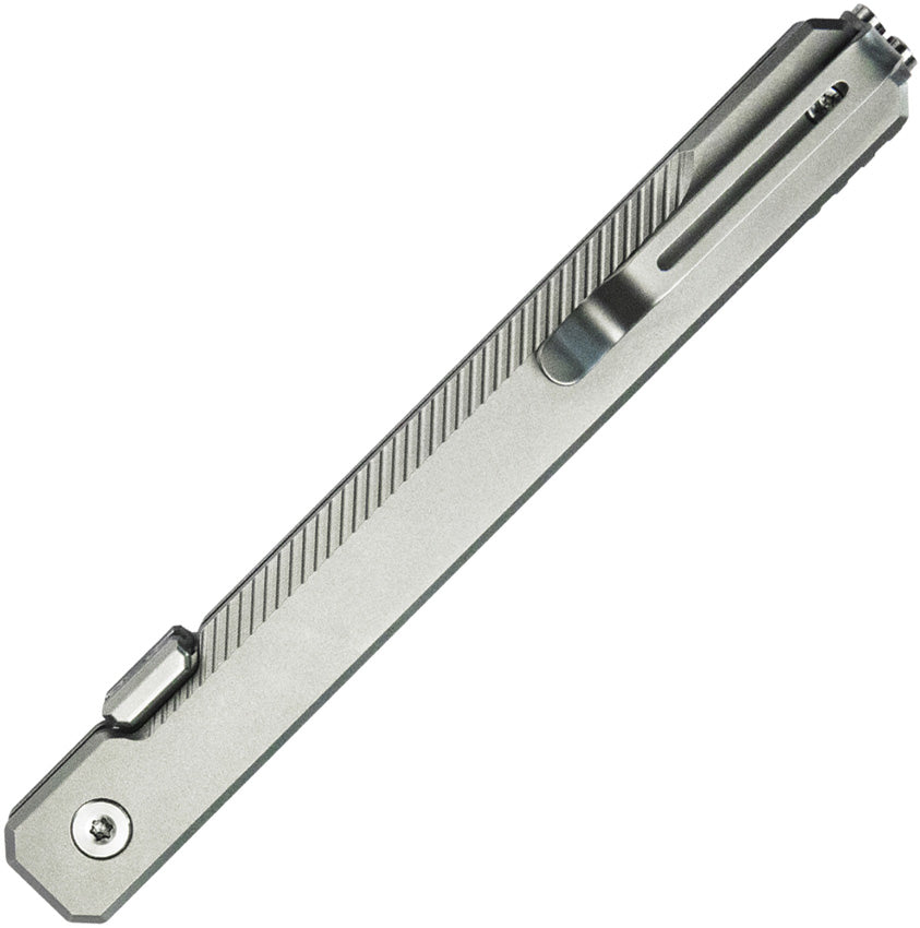 KUB243A Kubey Prism Button Lock Titanium