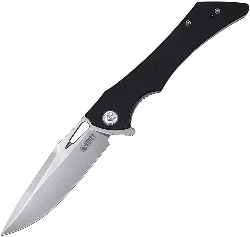 KUB245D Kubey Raven Linerlock Black