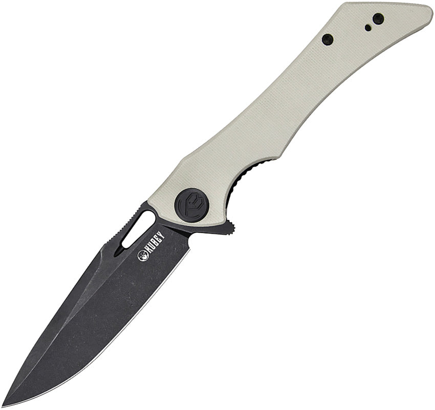 KUB245F Kubey Raven Linerlock Ivory