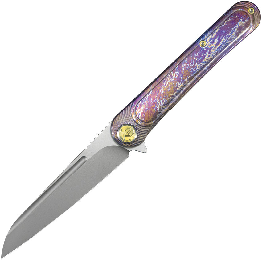 KUB247H Kubey Dandy Framelock Flame