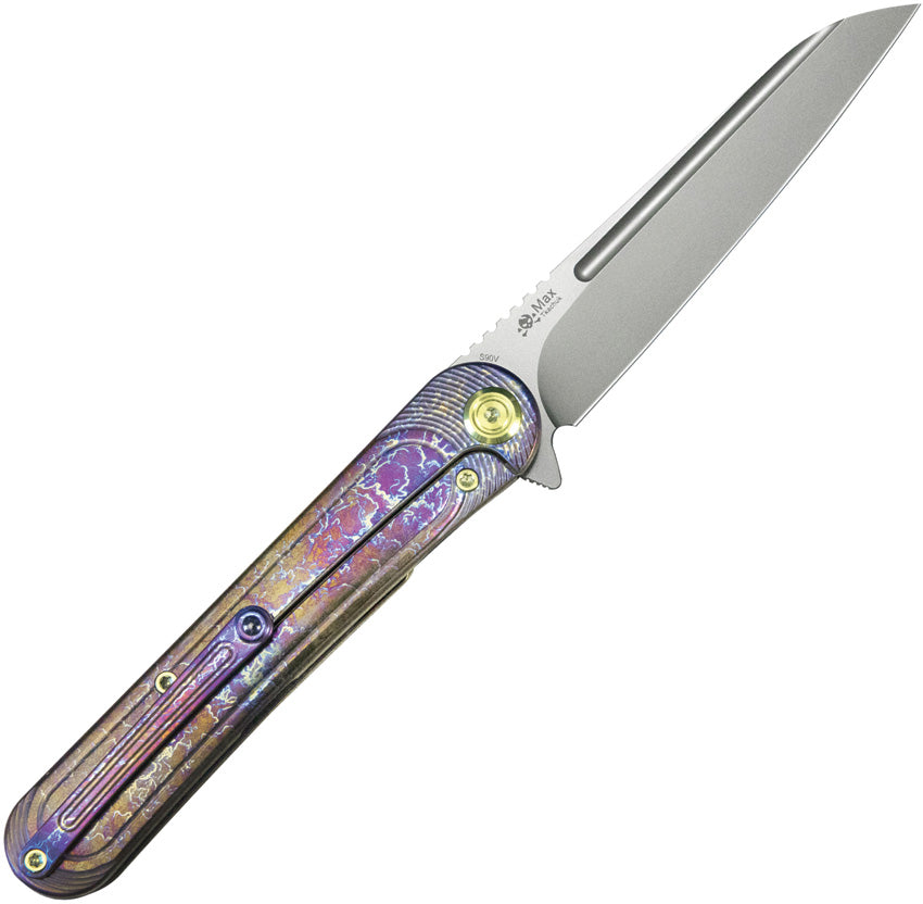 KUB247H Kubey Dandy Framelock Flame