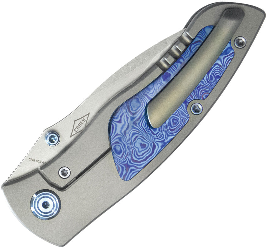KUB258D Kubey Vertigo Framelock Timascus